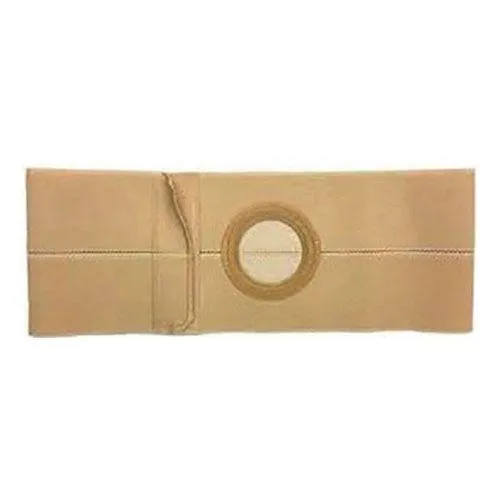 Nu-Form Beige Support Belt 2-5/8" x 3-1/8" Center Belt Ring 5" Wide 32" - 35" Waist Medium