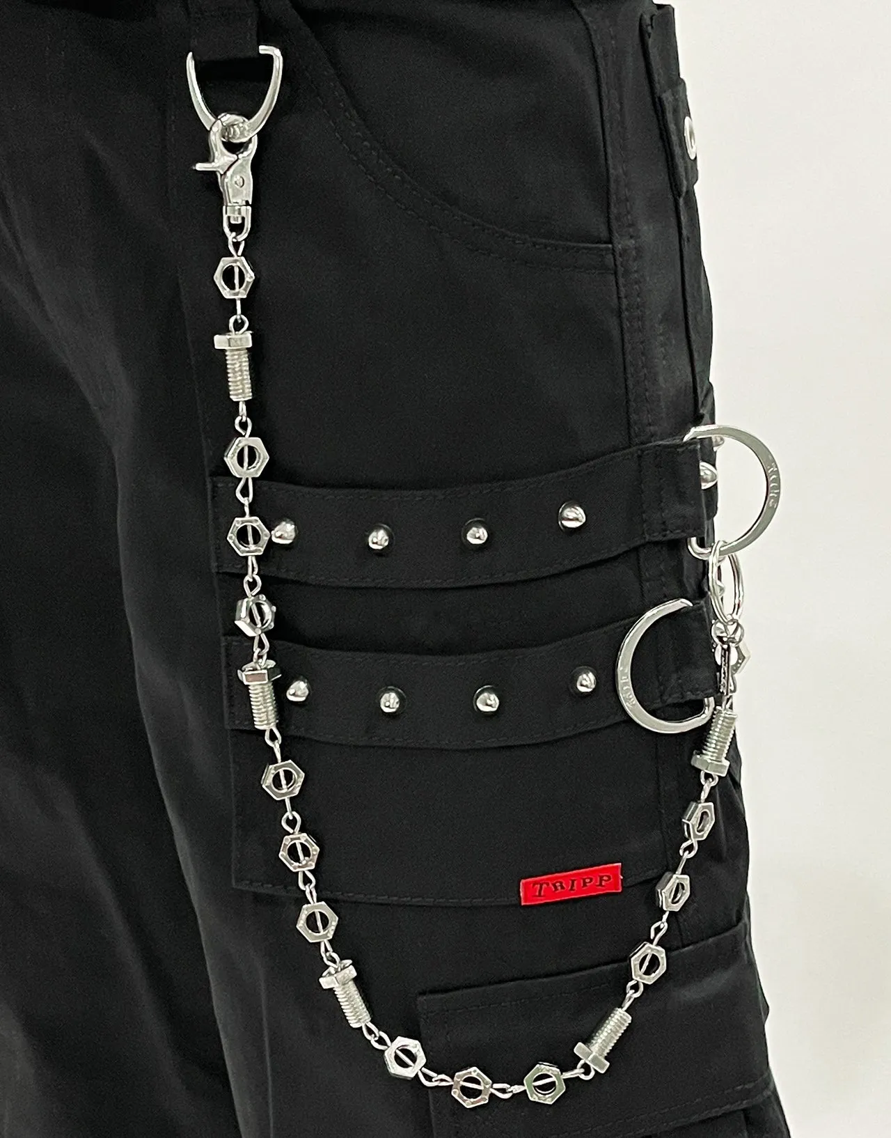 NUT AND BOLT WALLET CHAIN