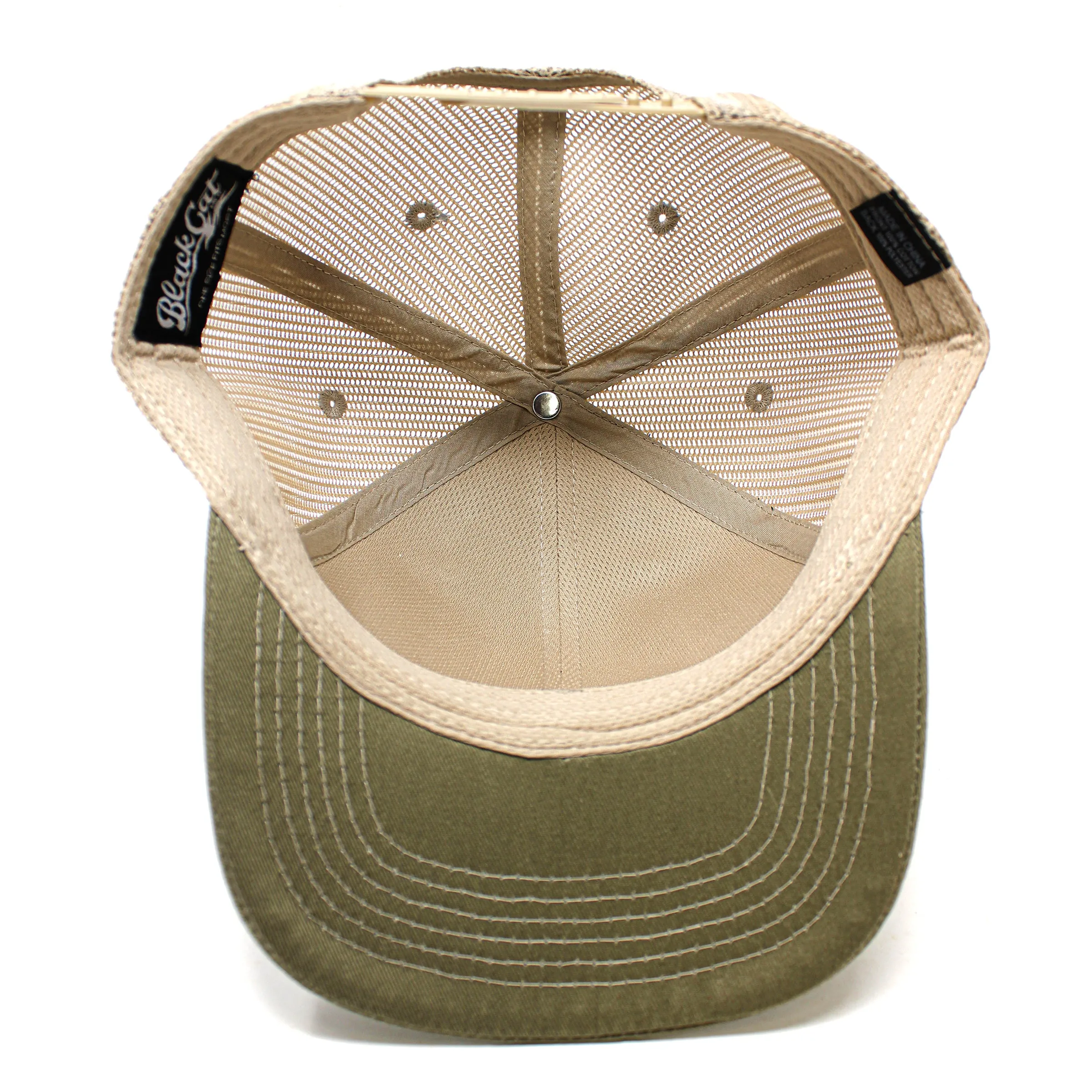 OE - Performance Trucker Hat - Florida Flag Leather Patch