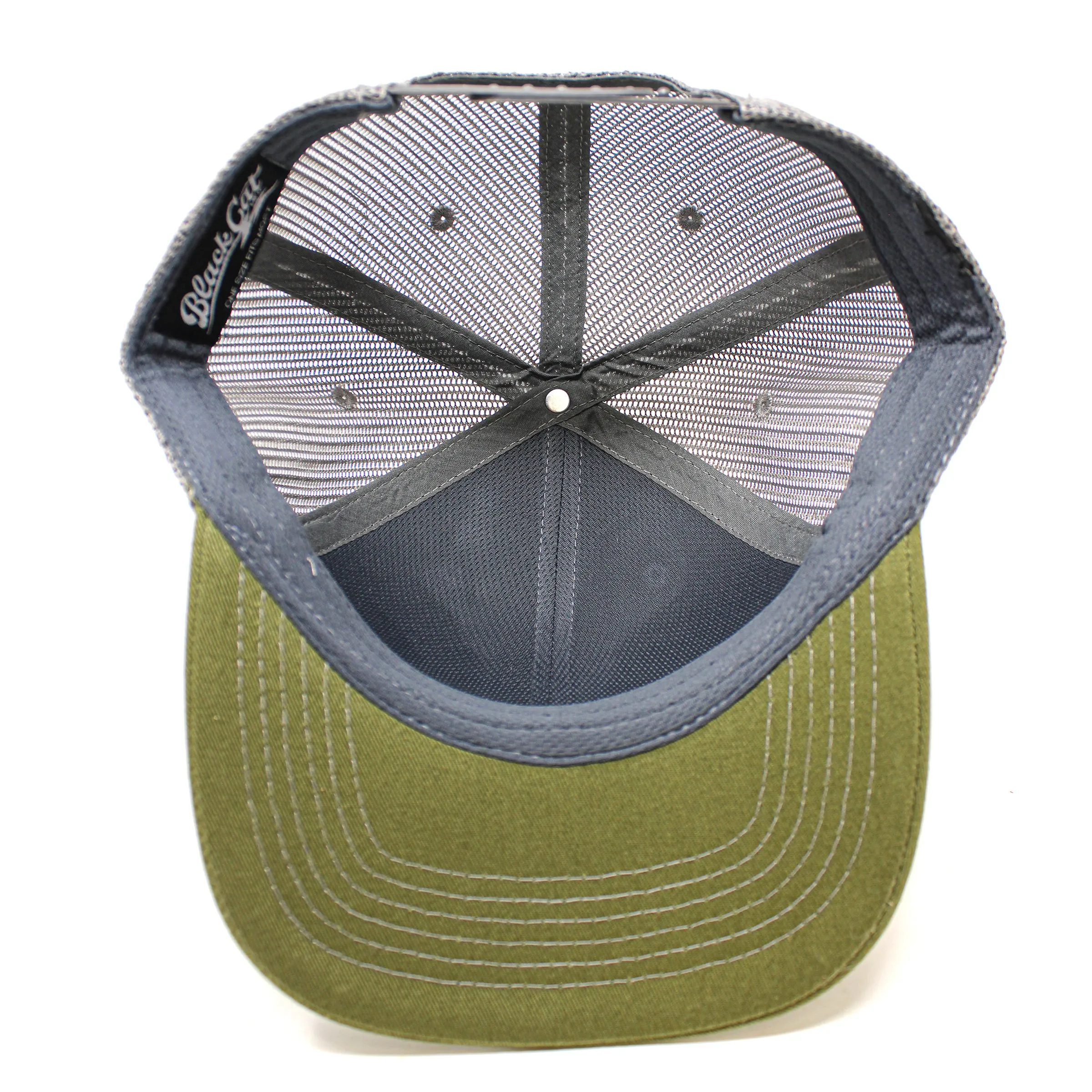 OE - Performance Trucker Hat - Mallards Leather Patch