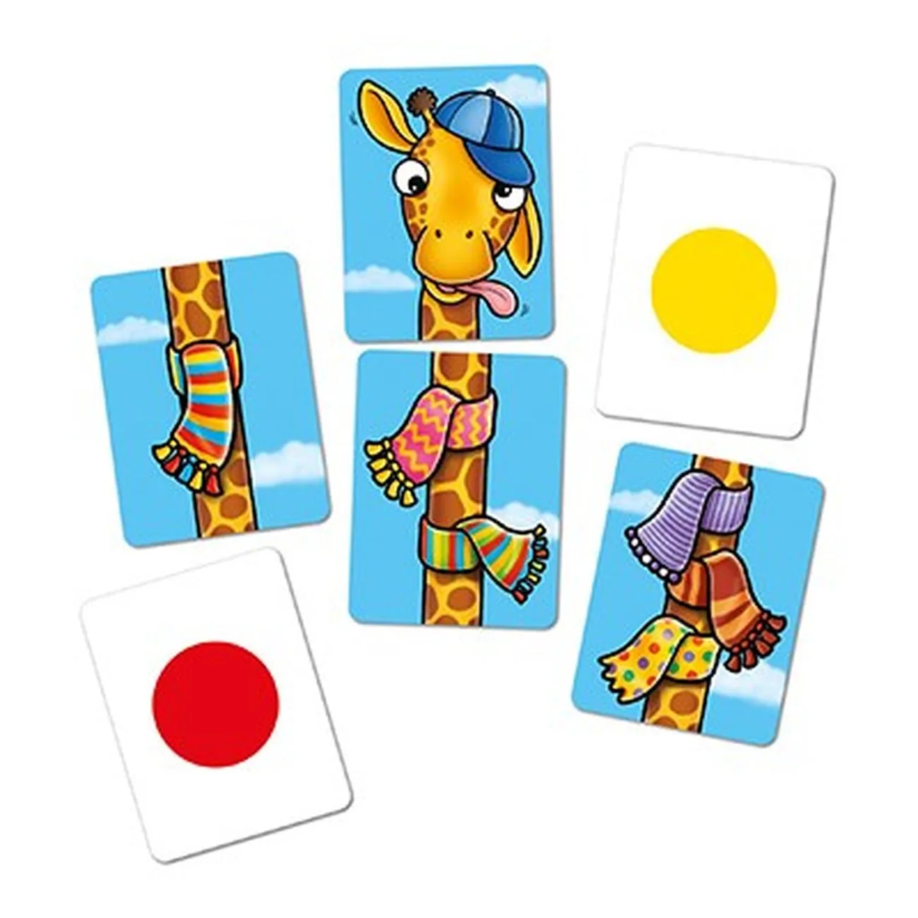 Orchard Toys Giraffes In Scarves Game