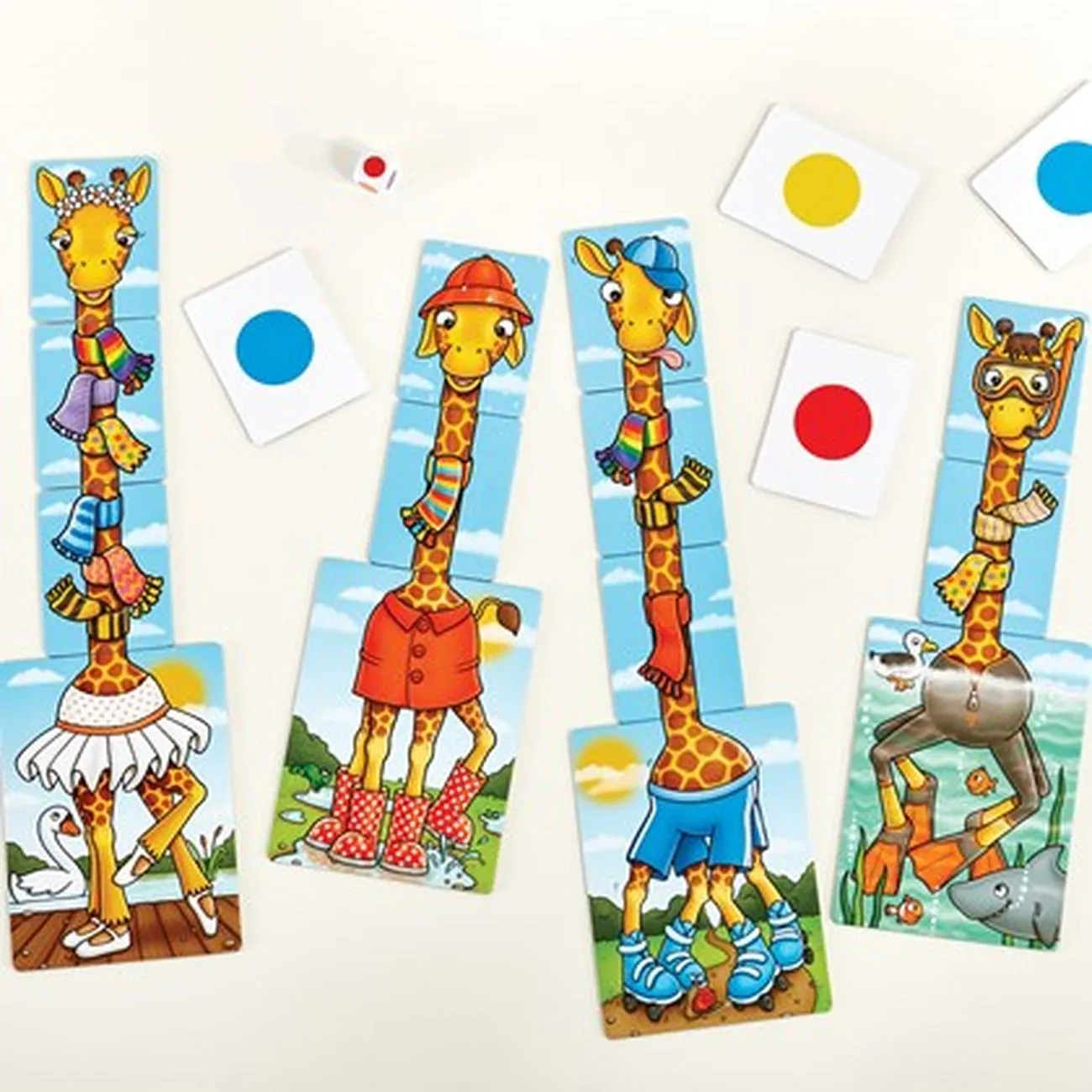 Orchard Toys Giraffes In Scarves Game