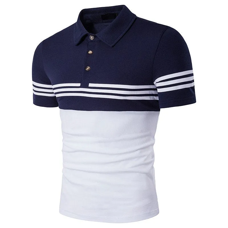 Pologize™ Unique Striped Polo Shirt