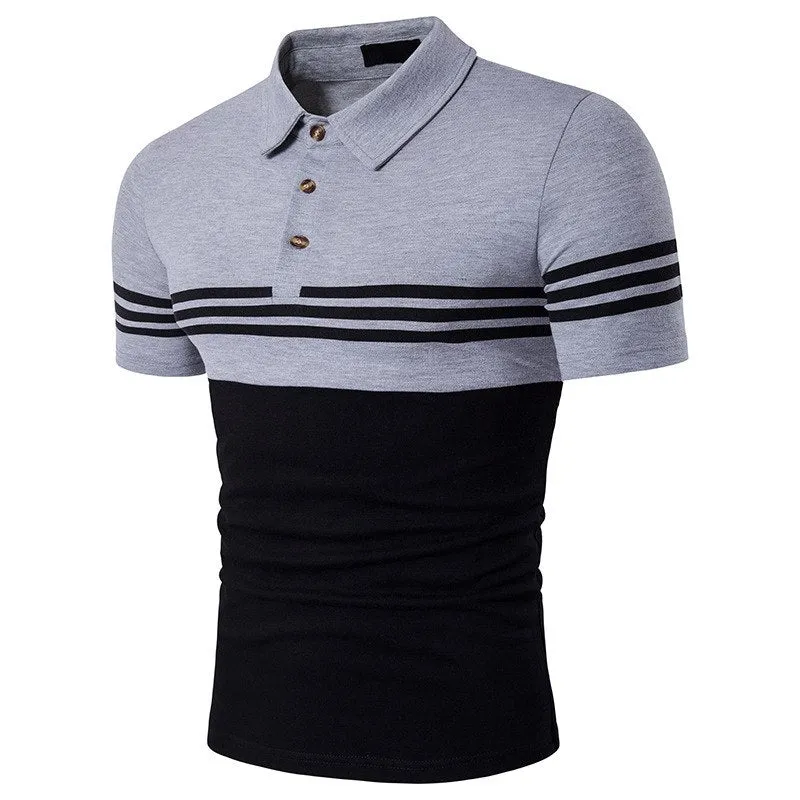 Pologize™ Unique Striped Polo Shirt