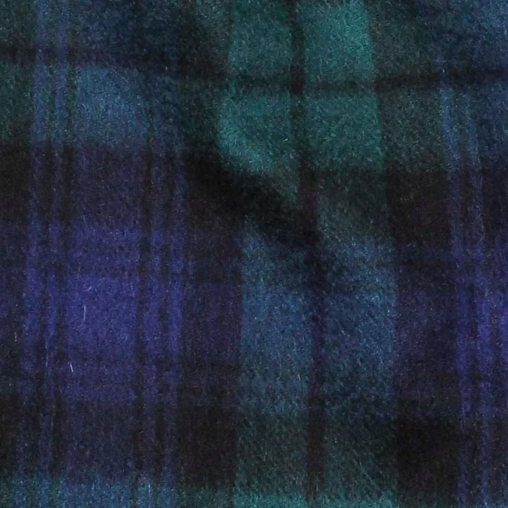 Pure Wool Tartan Check Scarf