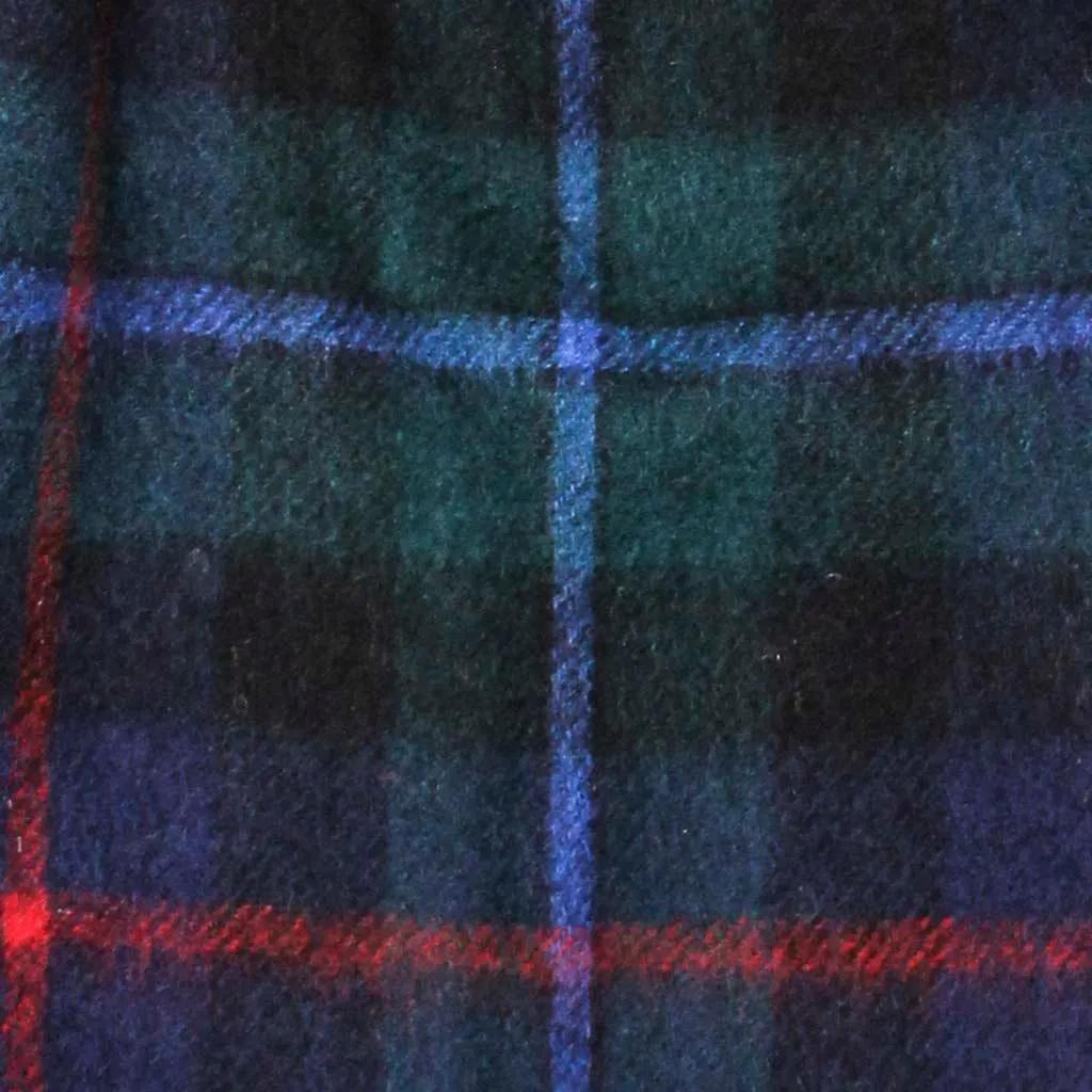 Pure Wool Tartan Check Scarf