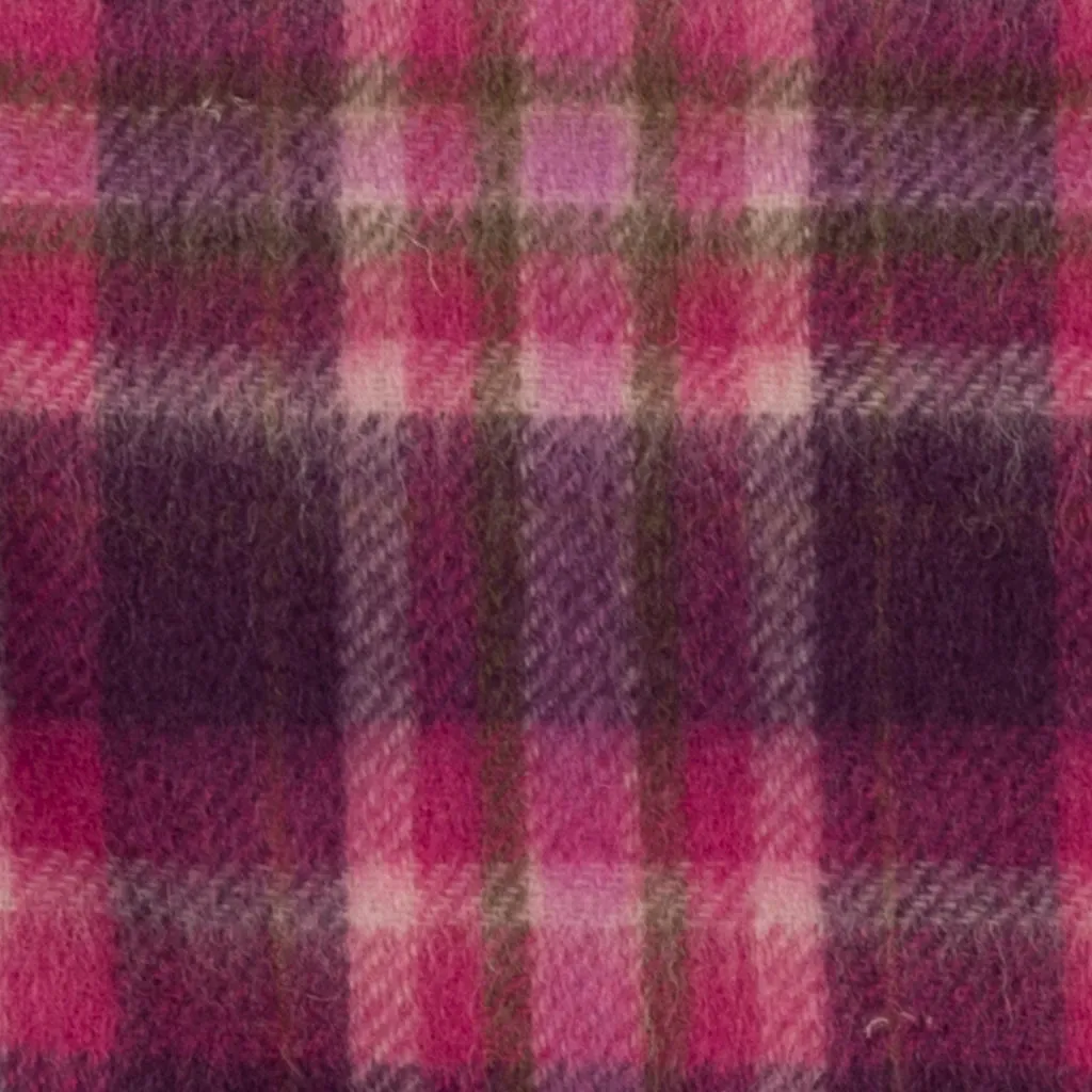 Pure Wool Tartan Check Scarf