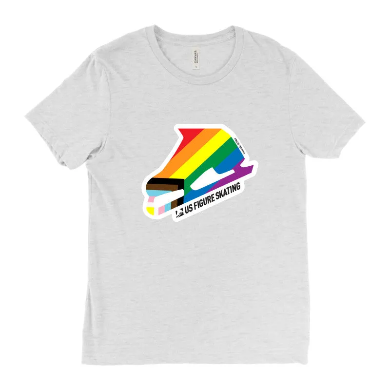 Rainbow Pride Skate, Triblend T-shirt