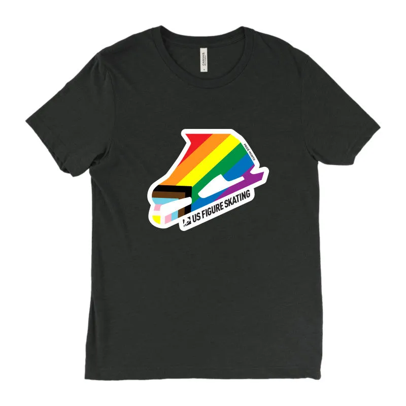 Rainbow Pride Skate, Triblend T-shirt