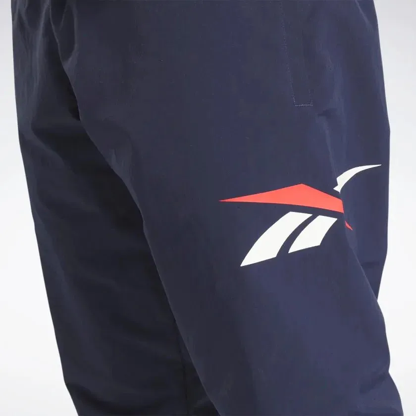 REEBOK MEN'S VECTOR NAVY TRACKPANTS