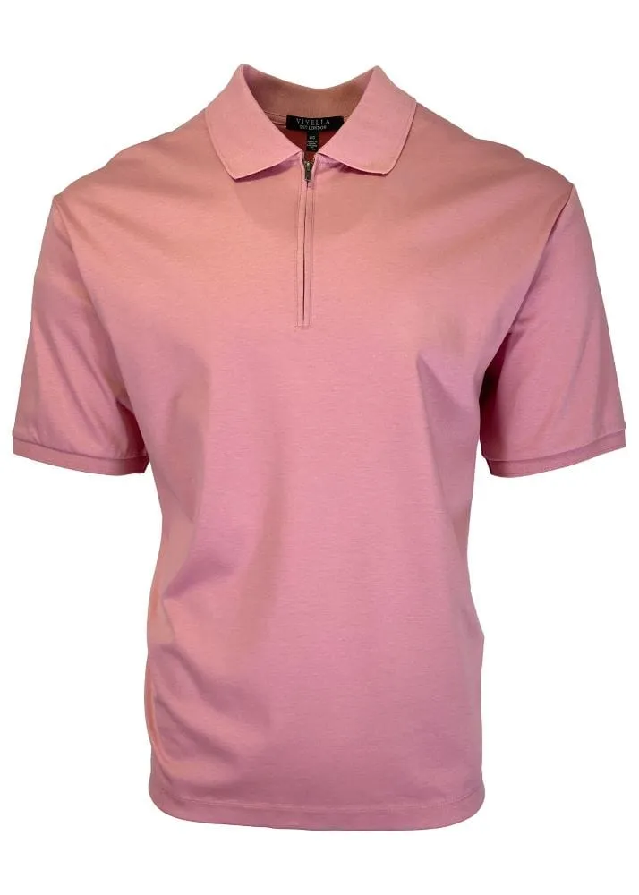 Rose Pima Cotton Golf Polos for Men