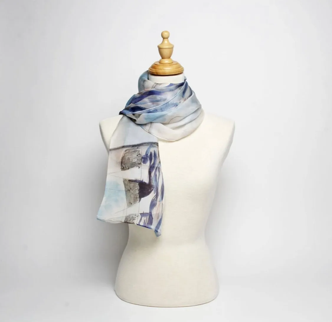 Silk Chiffon Scarf