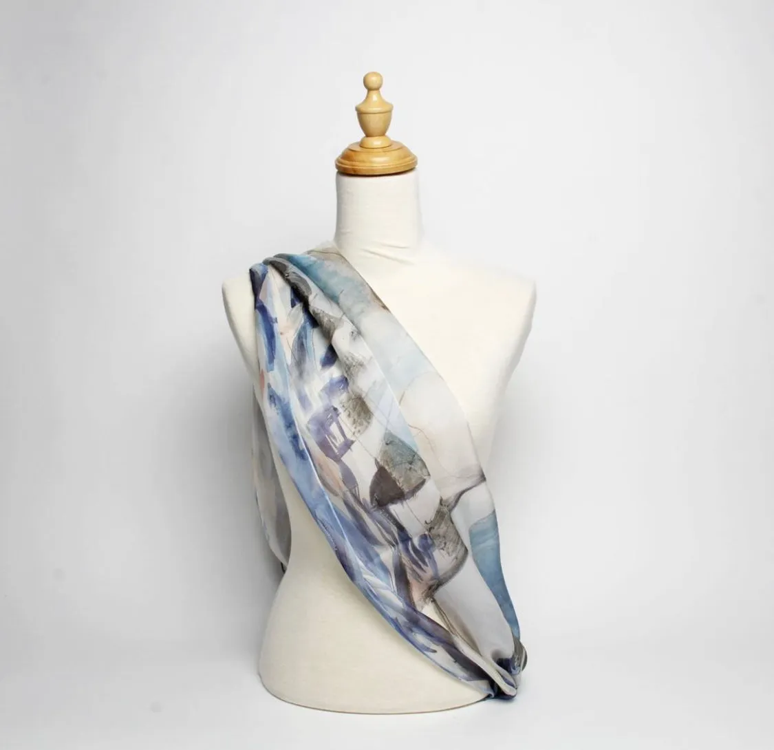 Silk Chiffon Scarf