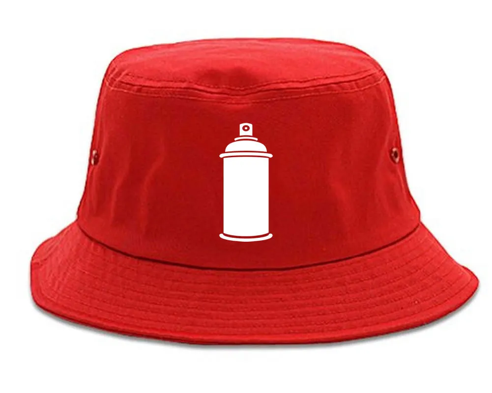 Spray Can Graffiti Bucket Hat