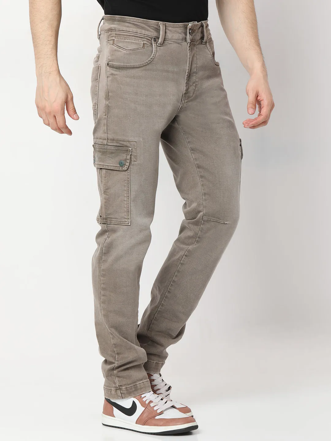 Spykar Regular Fit Mid Rise Jeans For Men