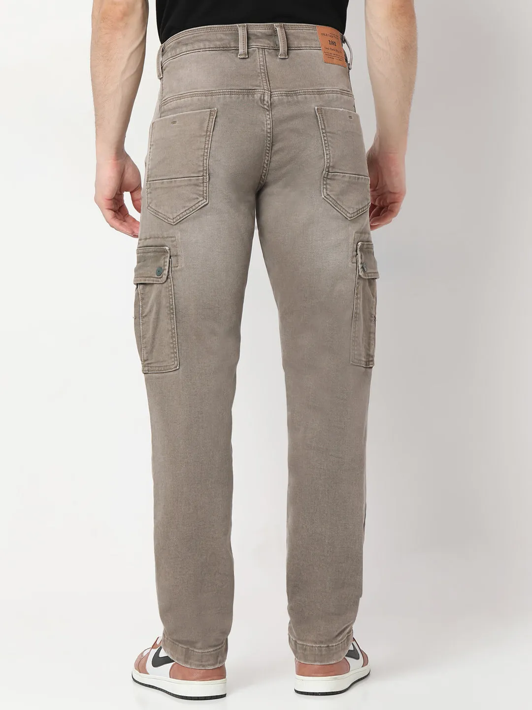 Spykar Regular Fit Mid Rise Jeans For Men