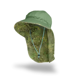 Sun Hat - Green Brush Camo