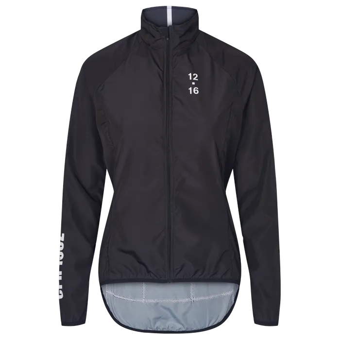 Twelve Sixteen Wind/Rain Jacket Elite 174 Black/White Woman