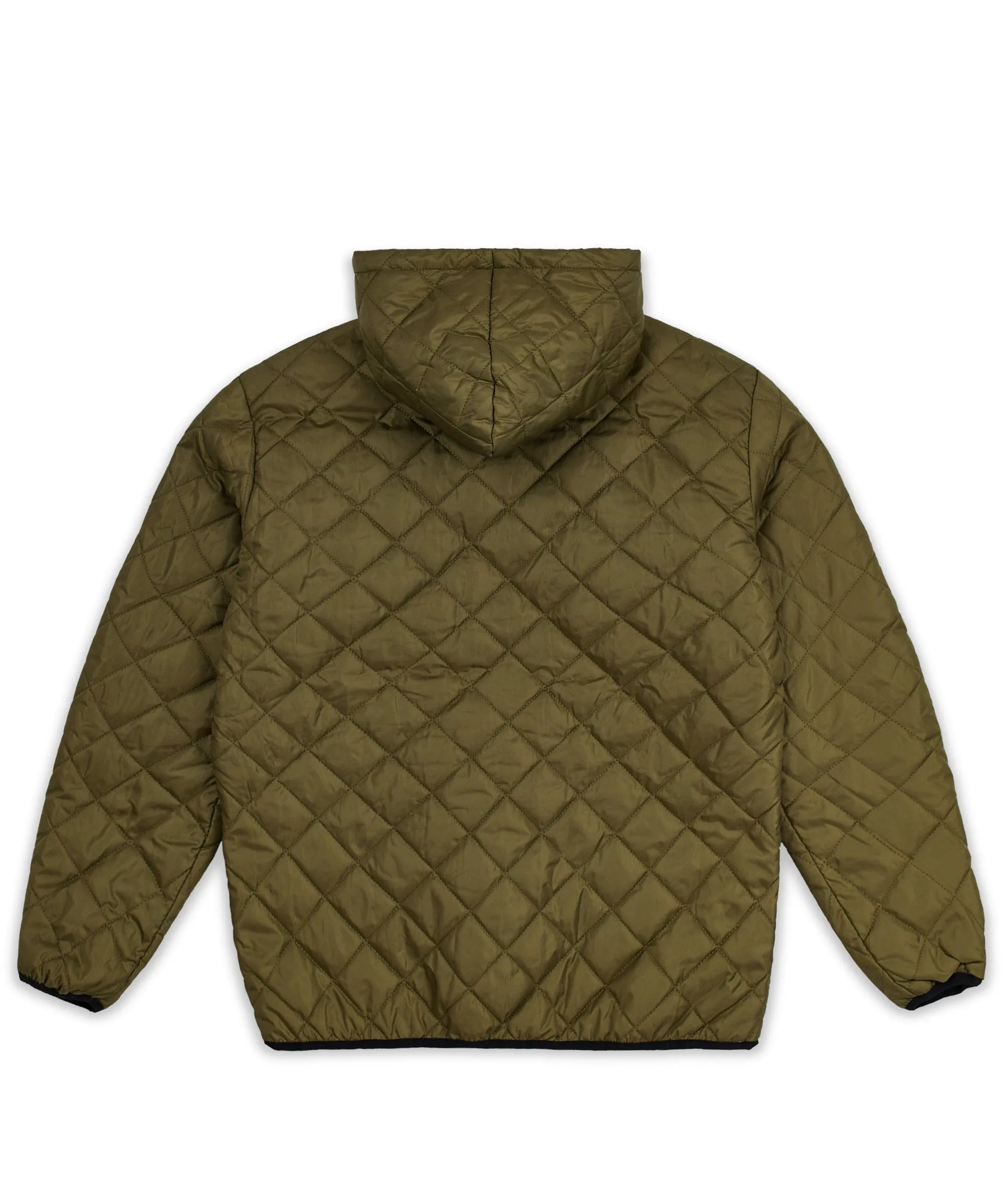 Vibes Quilted Nylon Zip Up Jacket