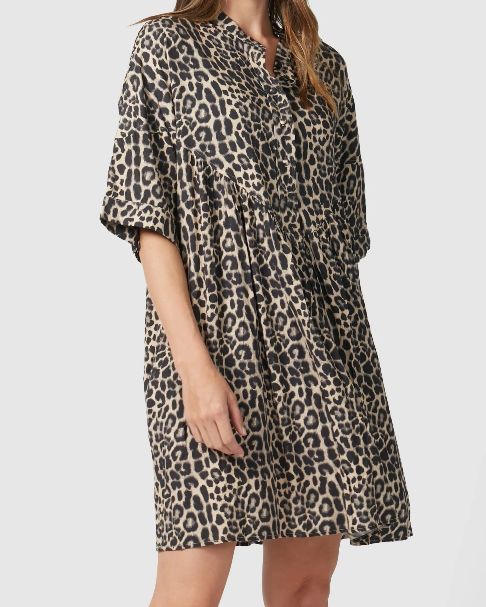 Vienna Dress - Leopard