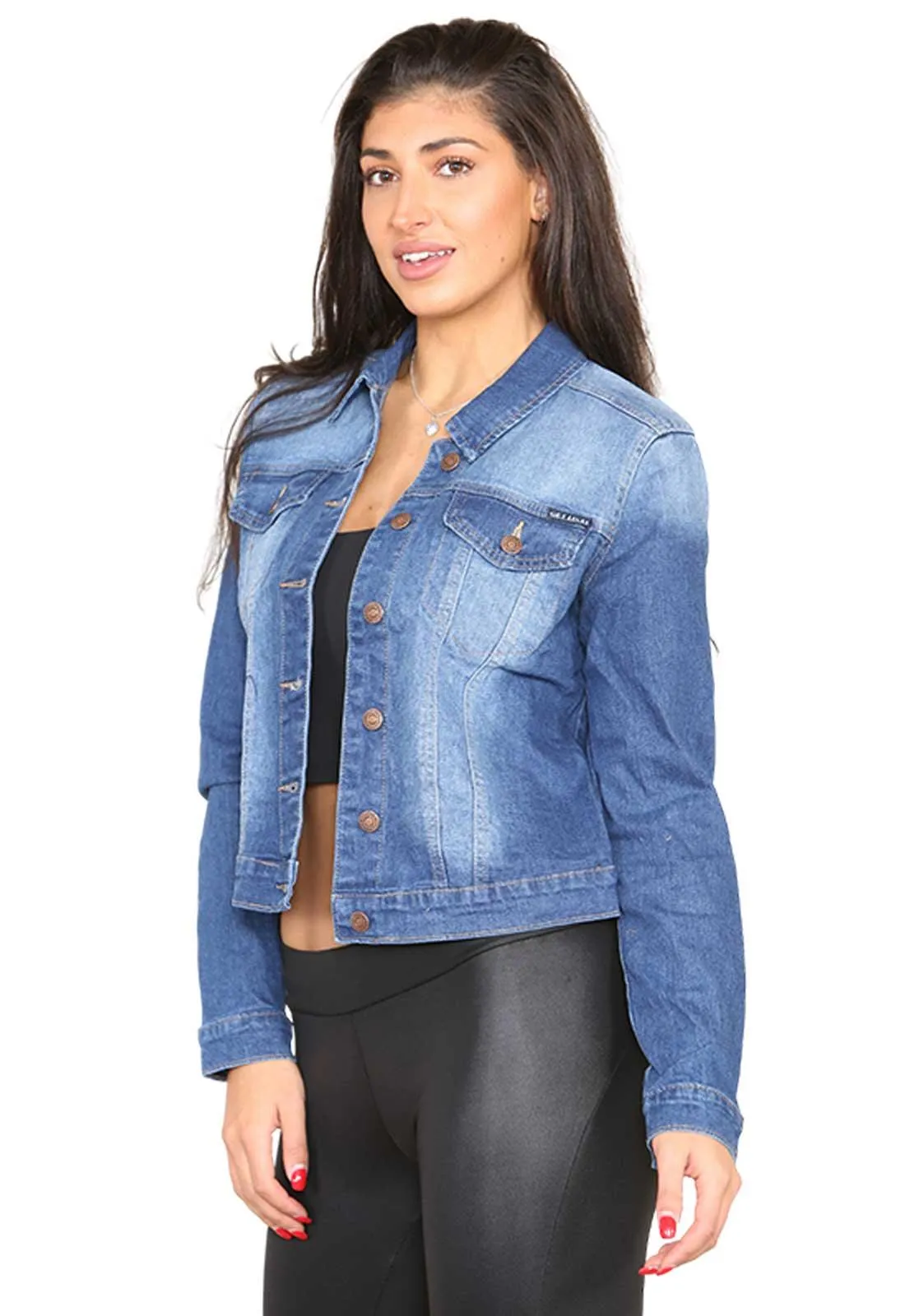 Women Rope Denim Jacket - S/L