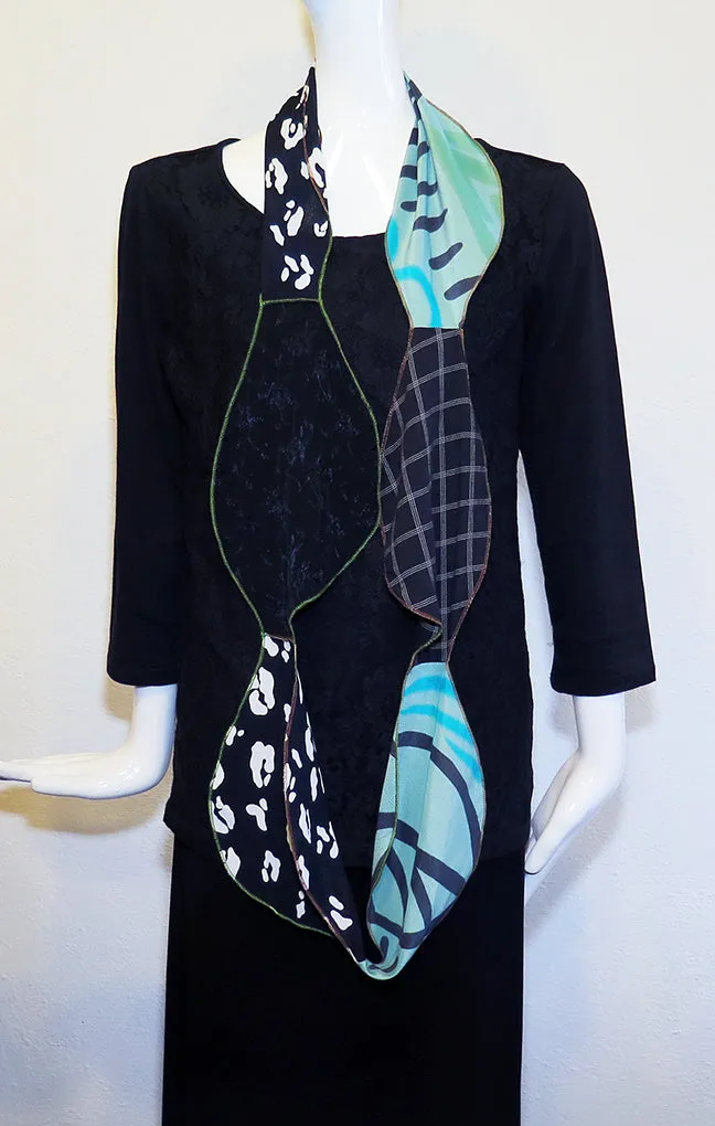 Xiao - Silk Infinity Scarf