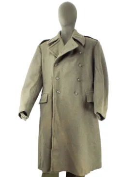 Yugoslavian Military Grey Wool Greatcoat – Soviet era - DISTRESSED RANGE