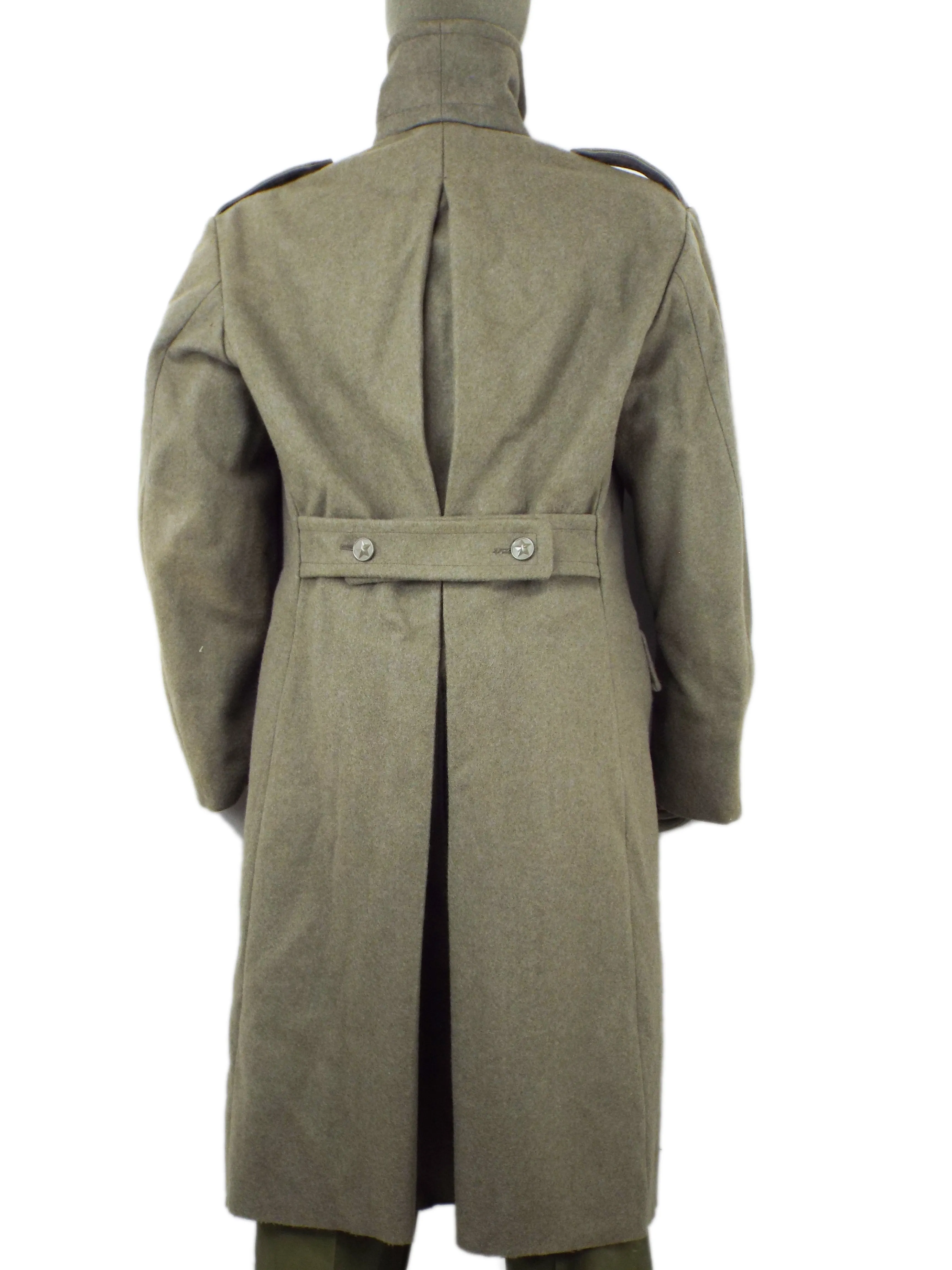 Yugoslavian Military Grey Wool Greatcoat – Soviet era - DISTRESSED RANGE